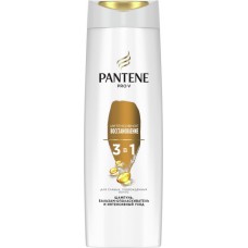 Шампунь-бальзам для поврежденных волос PANTENE Интенсивное восстановление 3в1, 360мл