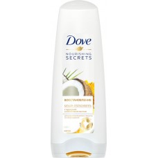 Бальзам-ополаскиватель для волос DOVE Nourishing secrets восстановление, с куркумой и кокосовым маслом, 200мл