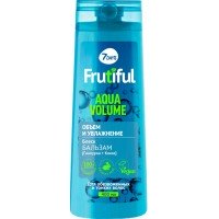 Бальзам для волос 7DAYS Фрутифул Aqua volume Объем и увлажнение, 400мл