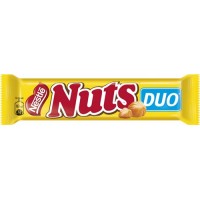 Батончик шоколадный NUTS Мегабайт duo, 66г