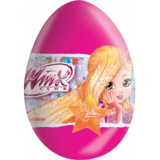 Купить Яйцо шоколадное LUIGI ZAINI Винкс с сюрпризом, 20г в Ленте
