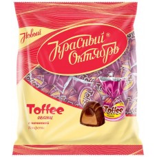 Конфеты КРАСНЫЙ ОКТЯБРЬ Toffee Original с начинкой, 250г