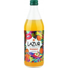 Купить Сидр LAZUR Mango фрукт. аром. газ. жемчуж. п/сл. нефильтр. алк.5,0% ст. в Ленте