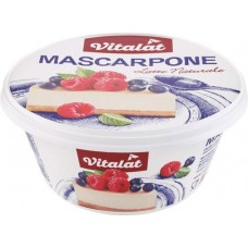 Купить Сыр VITALAT Маскарпоне 80%, без змж, 250г в Ленте