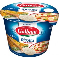 Сыр мягкий GALBANI Рикотта 34%, без змж, 230г