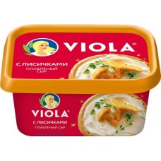 Сыр плавленый VIOLA с лисичками 50%, без змж, 400г