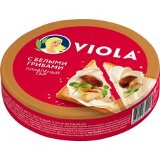 Купить Сыр плавленый VIOLA с белыми грибами 45%, без змж, 130г в Ленте