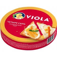 Купить Сыр плавленый VIOLA Четыре сыра 45%, без змж, 130г в Ленте