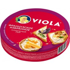 Сыр плавленый VIOLA Ассорти Французское избранное 45%, без змж, 130г