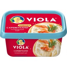 Сыр плавленый VIOLA с креветками 35%, без змж, 400г