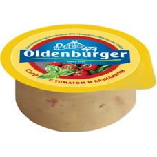 Сыр OLDENBURGER с томатом и базиликом 50%, без змж, 350г