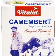 Купить Сыр VITALAT Камамбер 45%, без змж, 100г в Ленте