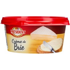 Сыр плавленый PRESIDENT Creme de brie 50%, без змж, 125г