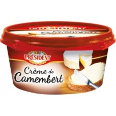 Купить Сыр плавленый PRESIDENT Creme de Camembert 50%, без змж, 125г в Ленте