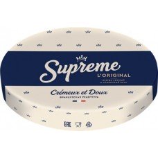 Купить Сыр мягкий SUPREME с белой плесенью 60%, без змж, весовой в Ленте