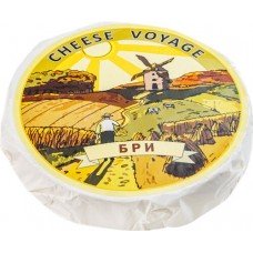 Купить Сыр мягкий CHEESE VOYAGE Бри с белой плесенью 50–60%, без змж, весовой в Ленте