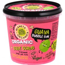 Скраб для тела PLANETA ORGANICA Skin Super Food Guava bubble gum полирующий, 485г