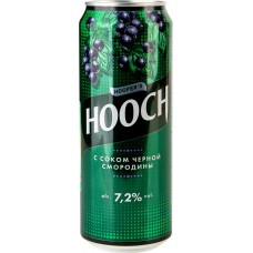 Купить Напиток слабоалкогольный HOOCH Super со вкусом черной смородины пастеризованный 7,2%, 0.45л в Ленте