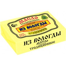 Масло сливочное СЕВЕРНОЕ МОЛОКО Из Вологды Традиционное 82,5%, без змж, 180г