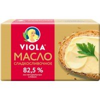 Масло сливочное VIOLA 82,5%, без змж, 150г