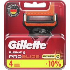 Кассеты сменные для бритья GILLETTE Fusion5 ProGlide Power, 4шт