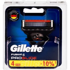 Кассеты сменные для бритья GILLETTE Fusion5 ProGlide, 4шт