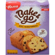 Купить Смесь для выпечки BAKE&GO Кекс Изюминка, 400г в Ленте
