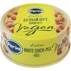 Паштет PERVA Extra Vegan, с белым нутом, 100г
