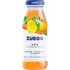 Напиток сокосодержащий ZUEGG Апельсин, морковь, лимон, 0.2л