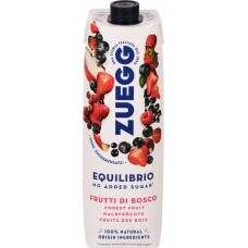 Напиток сокосодержащий ZUEGG Лесные ягоды без сахара, 1л