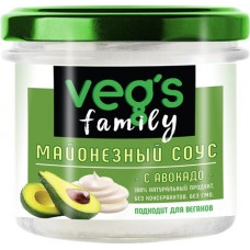 Соус майонезный VEG`S с маслом авокадо, 200г