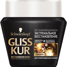Купить Маска для волос GLISS KUR Экстремальное восстановление, восстанавливающая, 300мл в Ленте