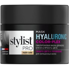 Купить Маска для волос STILYST Hair care Блеск&яркость цвета гиалуроновая, 220мл в Ленте