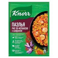 Смесь для приготовления KNORR Паэлья рис по-испански с шафраном, 28г