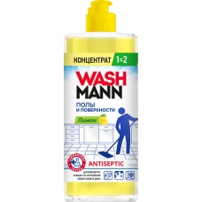 Средство моющее для полов и поверхностей WASHMANN Лимон, 1кг