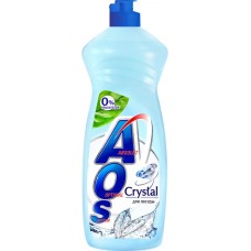 Жидкое средство для мытья посуды AOS Crystal, 900г