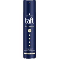 Лак для волос TAFT Ultimate Роскошное сияние, экстремальная фиксация, 250мл