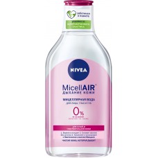Купить Вода мицеллярная для лица NIVEA MicellAIR Дыхание кожи, для сухой и чувствительной кожи, 400мл в Ленте