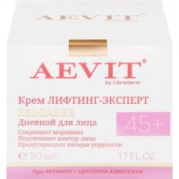Крем дневной для лица AEVIT BY LIBREDERM Reloader Лифтинг-эксперт регенерирующий уход против морщин 45+, 50мл
