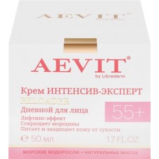 Купить Крем дневной для лица AEVIT BY LIBREDERM Reloader Интенсив-эксперт восстанавливающий уход против морщин 55+, 50мл в Ленте
