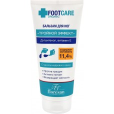 Бальзам для ног FLORESAN COSMETIC Organic Foot care, 150мл