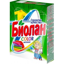 Купить Средство для стирки цветного белья БИОЛАН Color синтетическое автомат, 350г в Ленте