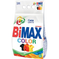 Стиральный порошок для цветного белья BIMAX Color Automat синтетический универсальный, автомат, 6кг