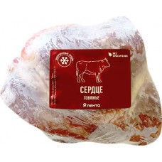 Купить Сердце говяжье замороженное ЛЕНТА, весовое в Ленте