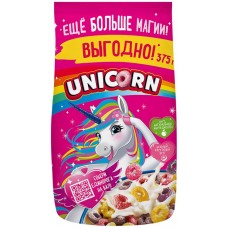 Купить Готовый завтрак KELLOGG'S Unicorn Радужные колечки, с фруктовым вкусом, 375г в Ленте