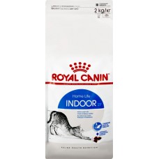 Купить Корм сухой для взрослых кошек ROYAL CANIN Indoor 27 для живущих в помещении, 2кг в Ленте
