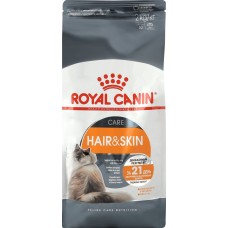 Купить Корм сухой для взрослых кошек ROYAL CANIN Care Hair&Skin для поддержания здоровья кожи и шерсти, 2кг в Ленте