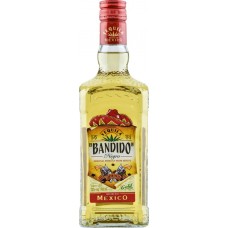 Напиток спиртной EL BANDIDO Tequila Negro Gold 38%, 0.7л
