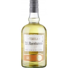 Напиток спиртной EL AVENTURERO Текила Gold 38%, 0.7л