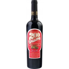 Вино 200 GALLONS Ред Бленд Сетубал ординарное красное полусухое, 0.75л